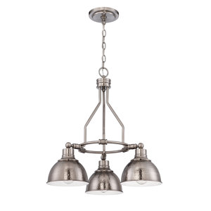 Burtondale Indoor 3 Light Shaded Chandelier | Wichita Home Burtondale Indoor 3 Light Shaded Chandelier | Wichita Home